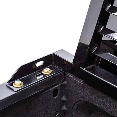 Adjustable Louvered Steel Headache Truck Rack for Pickup Beds