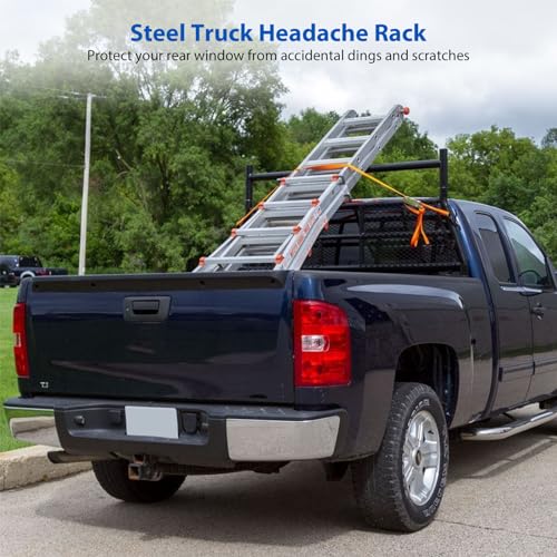 Extendable Pickup Headache Rack Cab Guard with Anchor Points