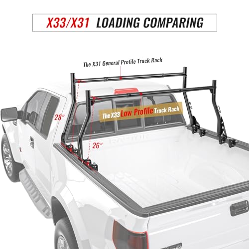 AA-Racks Model X33 Low-Profile Pickup Ladder Racks set