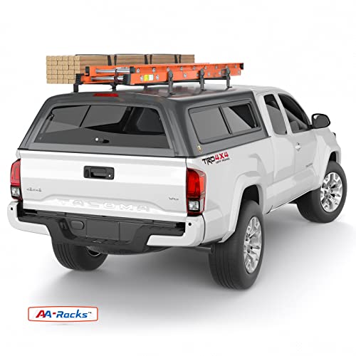 Universal 3 Bar Ladder Roof Van Rack - Black