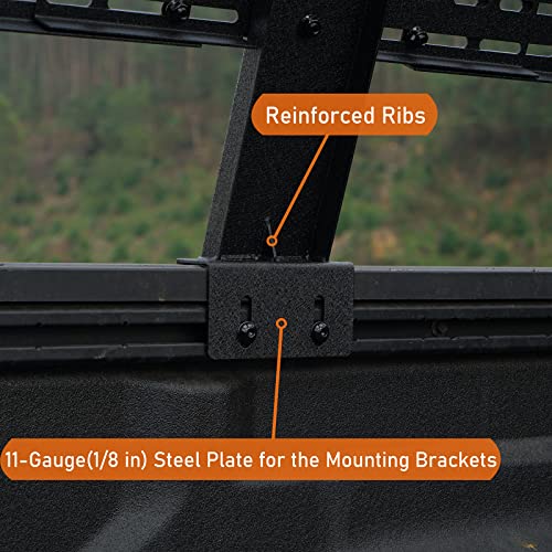 Hooke Road Overland Bed Rack for Mid-Size Trucks