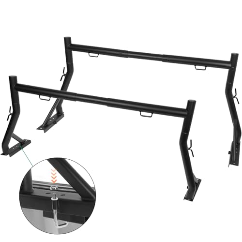 Non-Drilling Heavy Duty Steel Truck Bed Ladder Rack