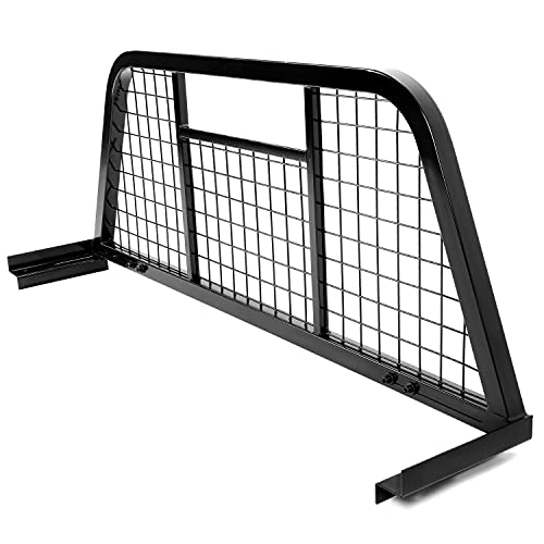 Black Steel Adjustable Safety Rack for Full-Size Truck