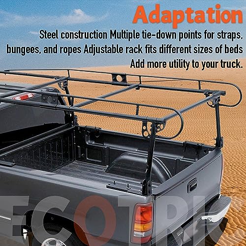 ECOTRIC 1000 LBS Contractor Truck Ladder Rack