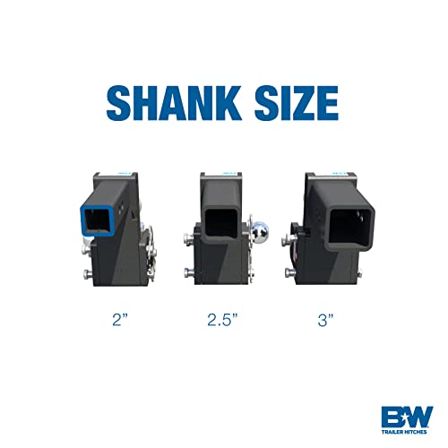 B&W Tow & Stow Adjustable Trailer Hitch 2