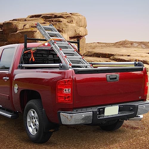 Extendable Pickup Headache Rack Cab Guard with Anchor Points