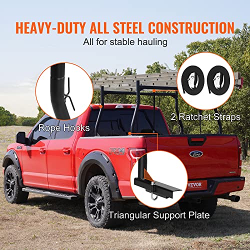 VEVOR Extendable Truck Ladder Rack - 800 lbs Capacity