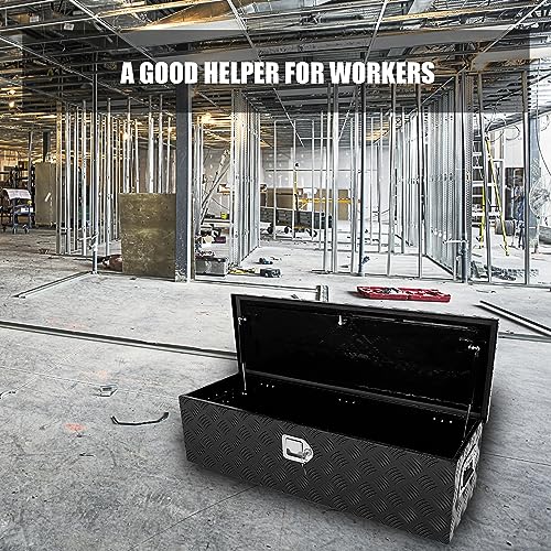 39" Heavy Duty Aluminum Toolbox for Truck Bed Trailers