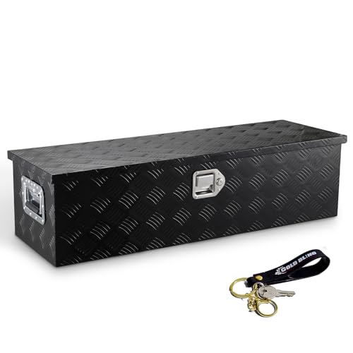 Goldbling Heavy Duty Aluminum Tool Box for Pick Up Trucks