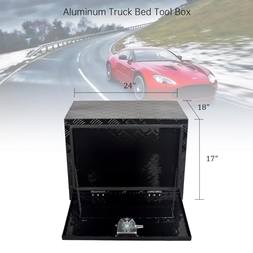 24'' Heavy Duty Aluminum Underbody Truck Box with T-Handle