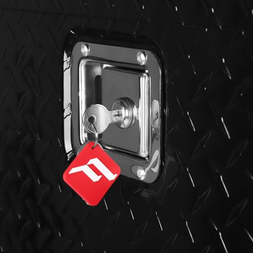 High-Quality 39" Aluminum Truck Bed Toolbox - Black