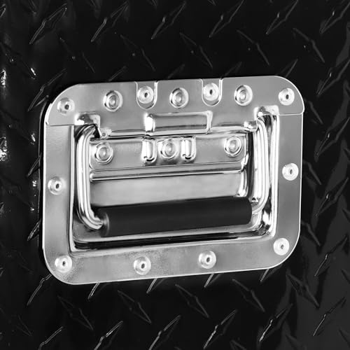 High-Quality 39" Aluminum Truck Bed Toolbox - Black