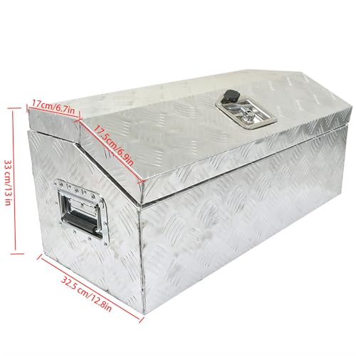 Aluminum Trailer Tool Box Chest with Side Handle