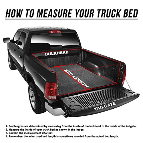 DNA Motoring Soft Vinyl Roll-Up Tonneau Cover for F150