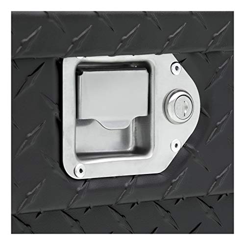 UWS EC10473 69" Matte Black Aluminum Truck Tool Box