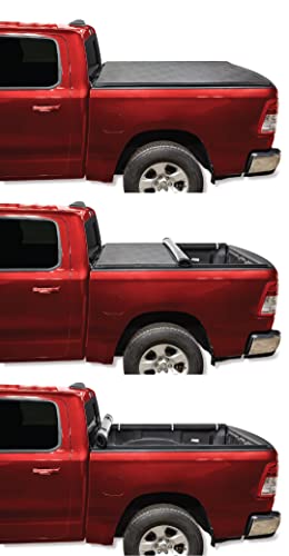 LEER Soft Roll Up Tonneau Cover for Ram 1500