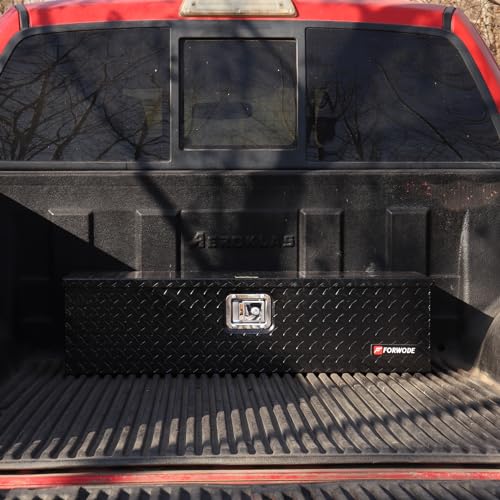 High-Quality 39" Aluminum Truck Bed Toolbox - Black