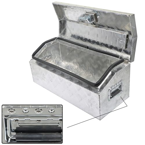Aluminum Trailer Tool Box Chest with Side Handle