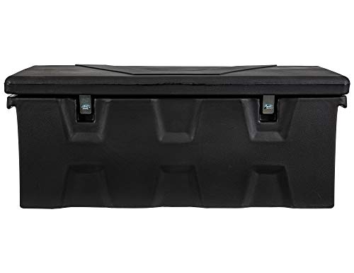 Black Poly All-Purpose Truck Chest, Contractor Toolbox Organizer