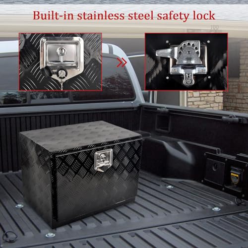 24'' Heavy Duty Aluminum Underbody Truck Box with T-Handle