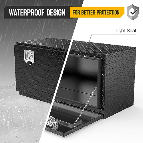 36" Aluminum Truck Tool Box with T-Handle Lock