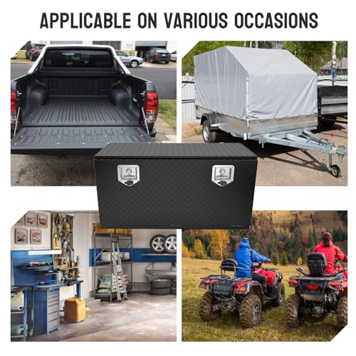 36" Aluminum Truck Tool Box with T-Handle Lock