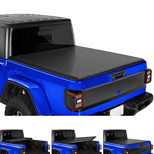 Tyger Auto Soft Tri-fold Tonneau Cover Jeep Gladiator