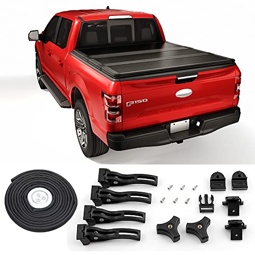 CARMOCAR Tri-Fold Tonneau Cover for Ford F-150