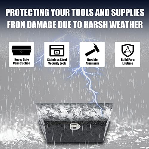 39" Heavy Duty Aluminum Tool Box for Pick Up Truck