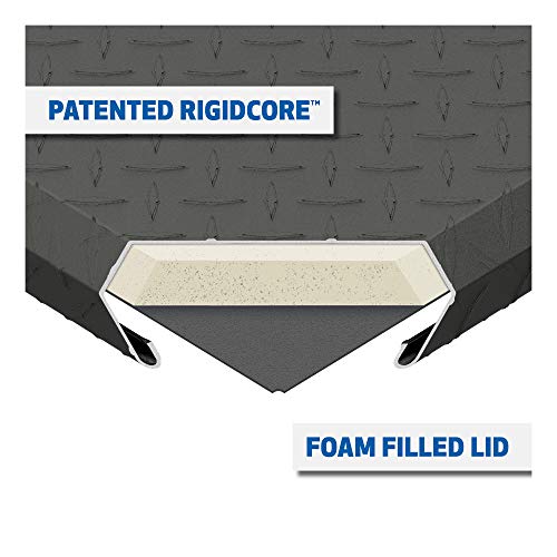 UWS EC10473 69" Matte Black Aluminum Truck Tool Box