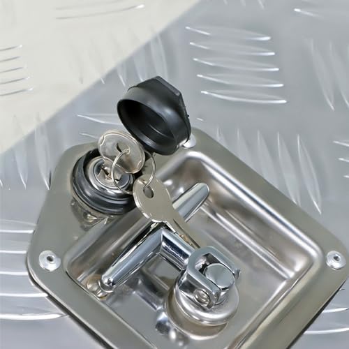 Aluminum Trailer Tool Box Chest with Side Handle