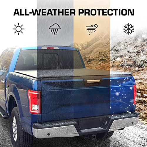 Tyger Auto T1 Roll-up Tonneau Cover for Toyota Tundra