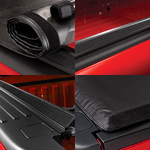 Soft Vinyl Roll-Up Tonneau Cover for Silverado & Sierra