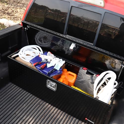 FORWODE 48" Aluminum Truck Tool Box - Black