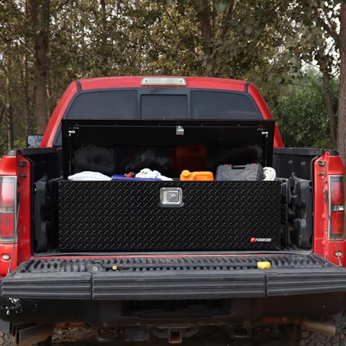 FORWODE 48" Aluminum Truck Tool Box - Black