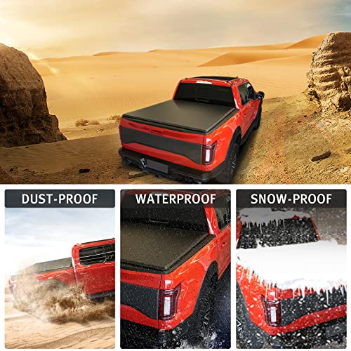 Soft Roll Up Tonneau Cover for Chevy Silverado/Sierra