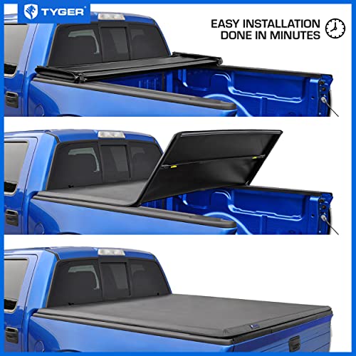 Soft Tri-fold Tonneau Cover for Ford F-250/350 Super Duty