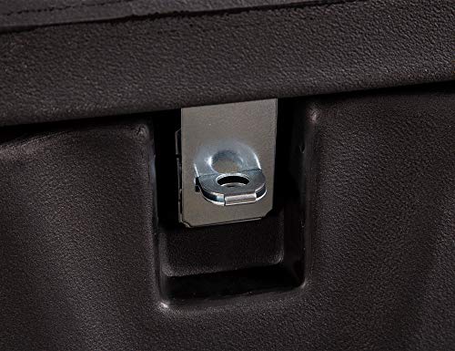 Black Poly All-Purpose Truck Chest, Contractor Toolbox Organizer