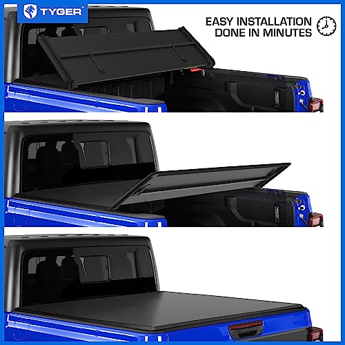 Tyger Auto Soft Tri-fold Tonneau Cover Jeep Gladiator