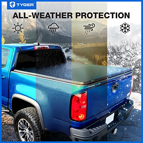 Tyger Auto Soft Tri-Fold Tonneau Cover for Chevy/GMC