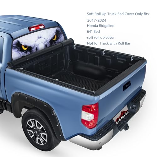North Mountain Soft Roll Up Tonneau Cover 5ft Honda Ridgeline