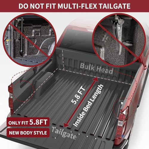 oEdRo Tri-Fold Tonneau Cover for 2019-2024 Chevy Silverado/GMC Sierra 1500