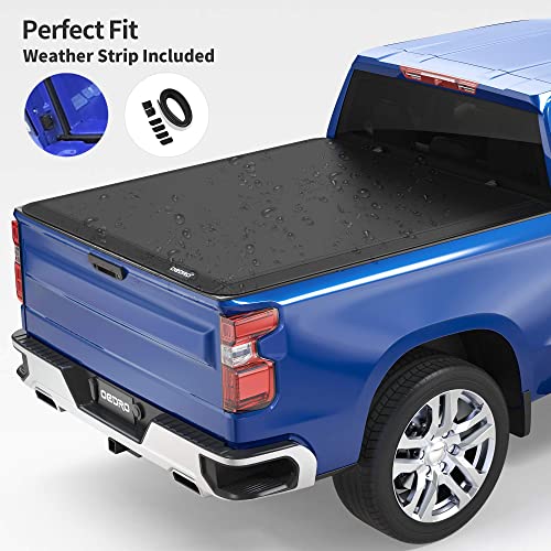 Toyota Tacoma Soft Tri-fold Truck Bed Tonneau Cover