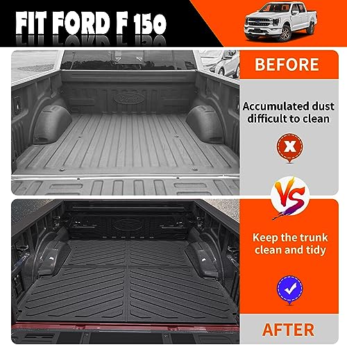 Truck Bed Mat for 2015-2023 Ford F150