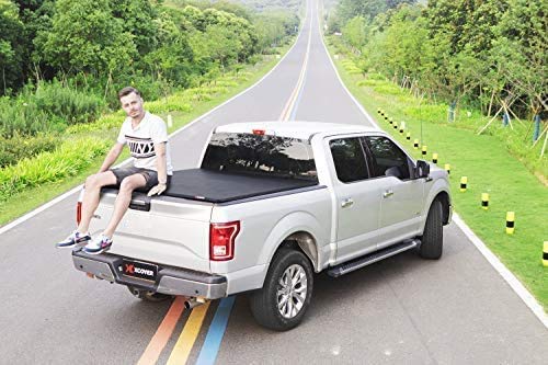 Soft Locking Roll Up Truck Bed Cover for F150