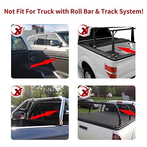 North Mountain Soft Roll Up Tonneau Cover 5ft Honda Ridgeline
