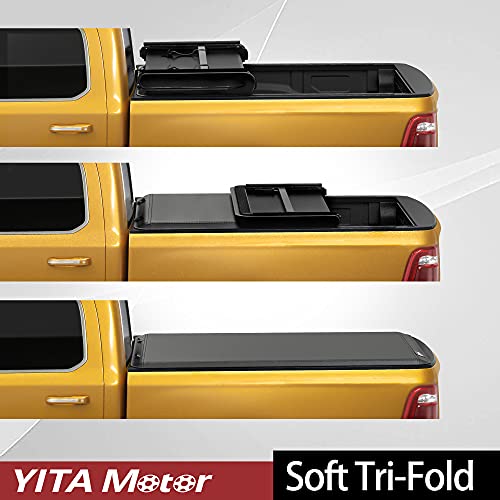 YITAMOTOR Tri-Fold Tonneau Cover for Nissan Frontier