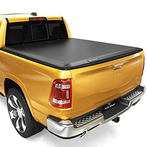 YITAMOTOR Soft Tri-Fold Tonneau Cover for Dodge Ram