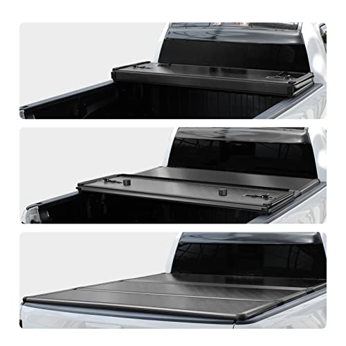 Tutel Hard Shell Folding Tonneau Cover for Ford F150
