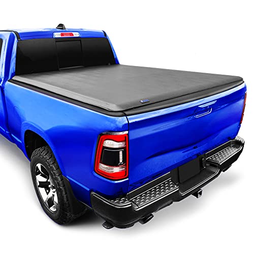 Tyger Auto T1 Soft Roll-up Tonneau Cover Ram 1500